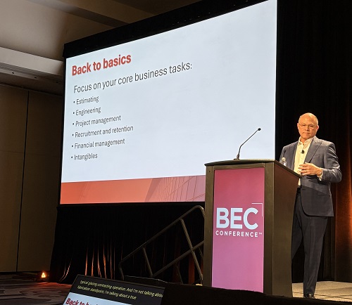 Jeff Haber at BEC Conference 2025