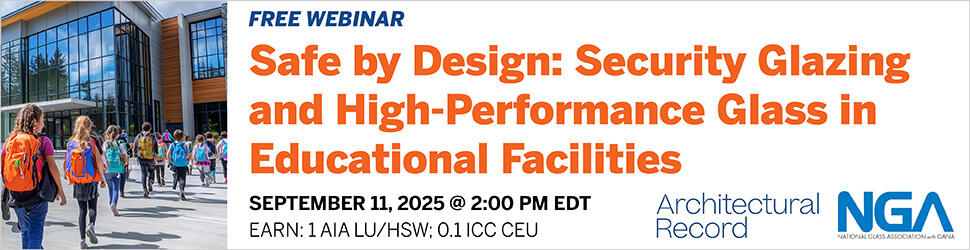 Webinar with Architectural Record