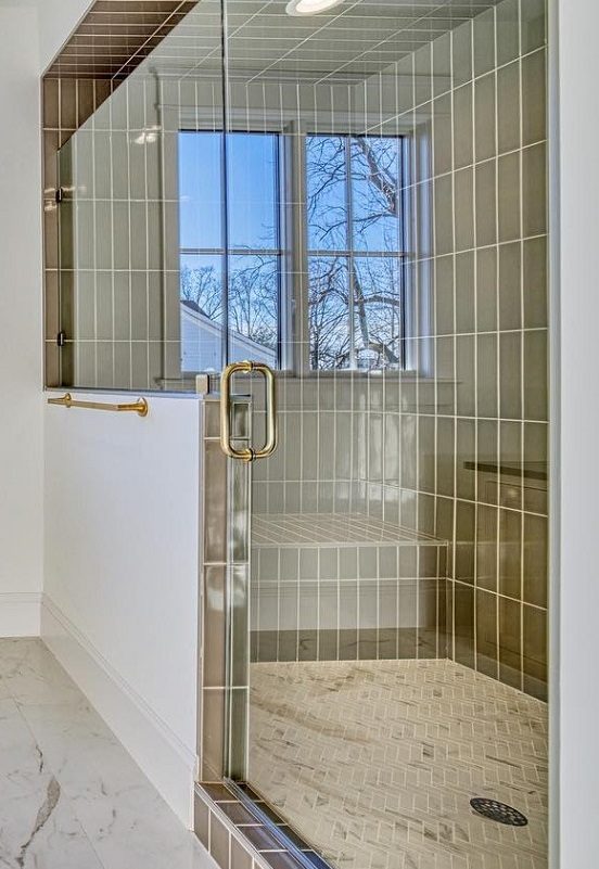 frameless shower enclosure