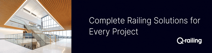 Q-railing has complete railing solutions for every project