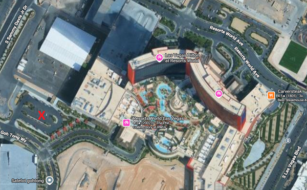 Resorts World bus location map