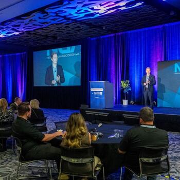 Conor Lokar at the Glazing Executives Forum