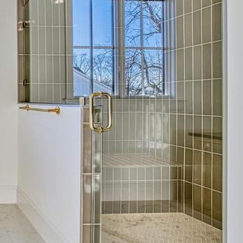 frameless shower enclosure