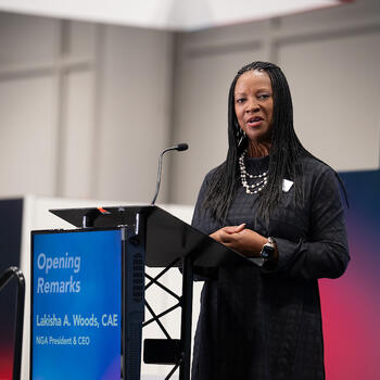 Lakisha A. Woods, NGA President & CEO