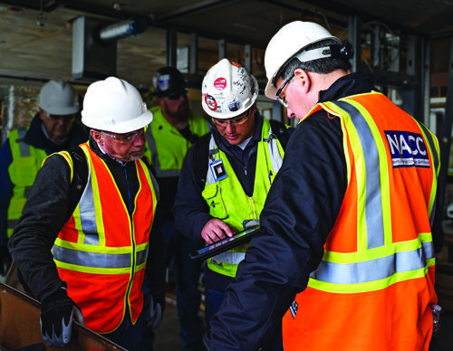 construction workers on jobsite