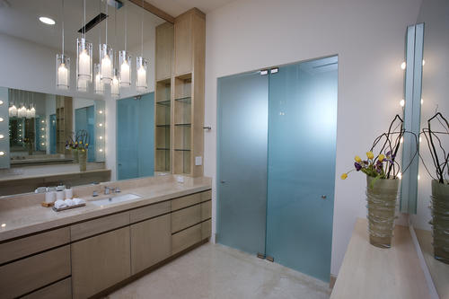 acid-etched glass
