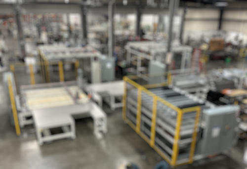 machinery for manufacturing windows