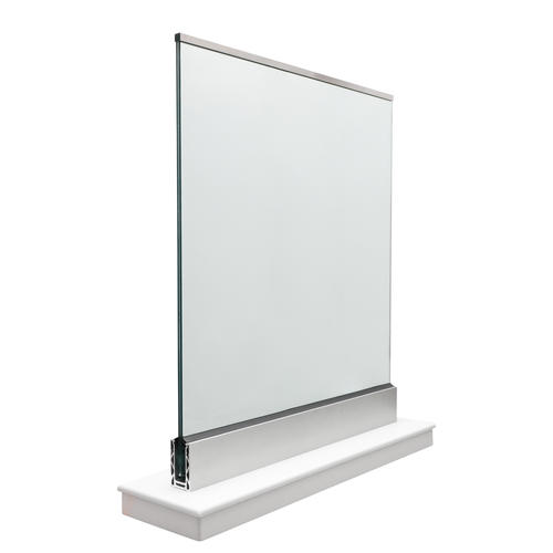 glass aluminum channel