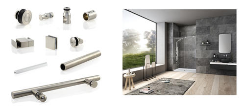 frameless glass sliding shower door